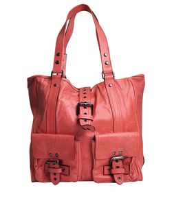 Roxanne Tote, Leather, Pink, 628931, DB, 2*